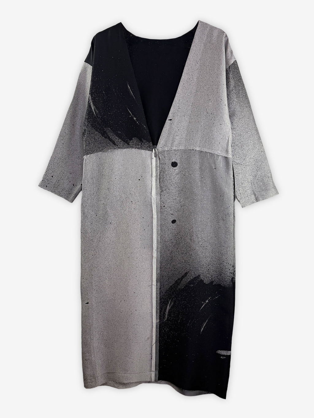 Silk luna column dress