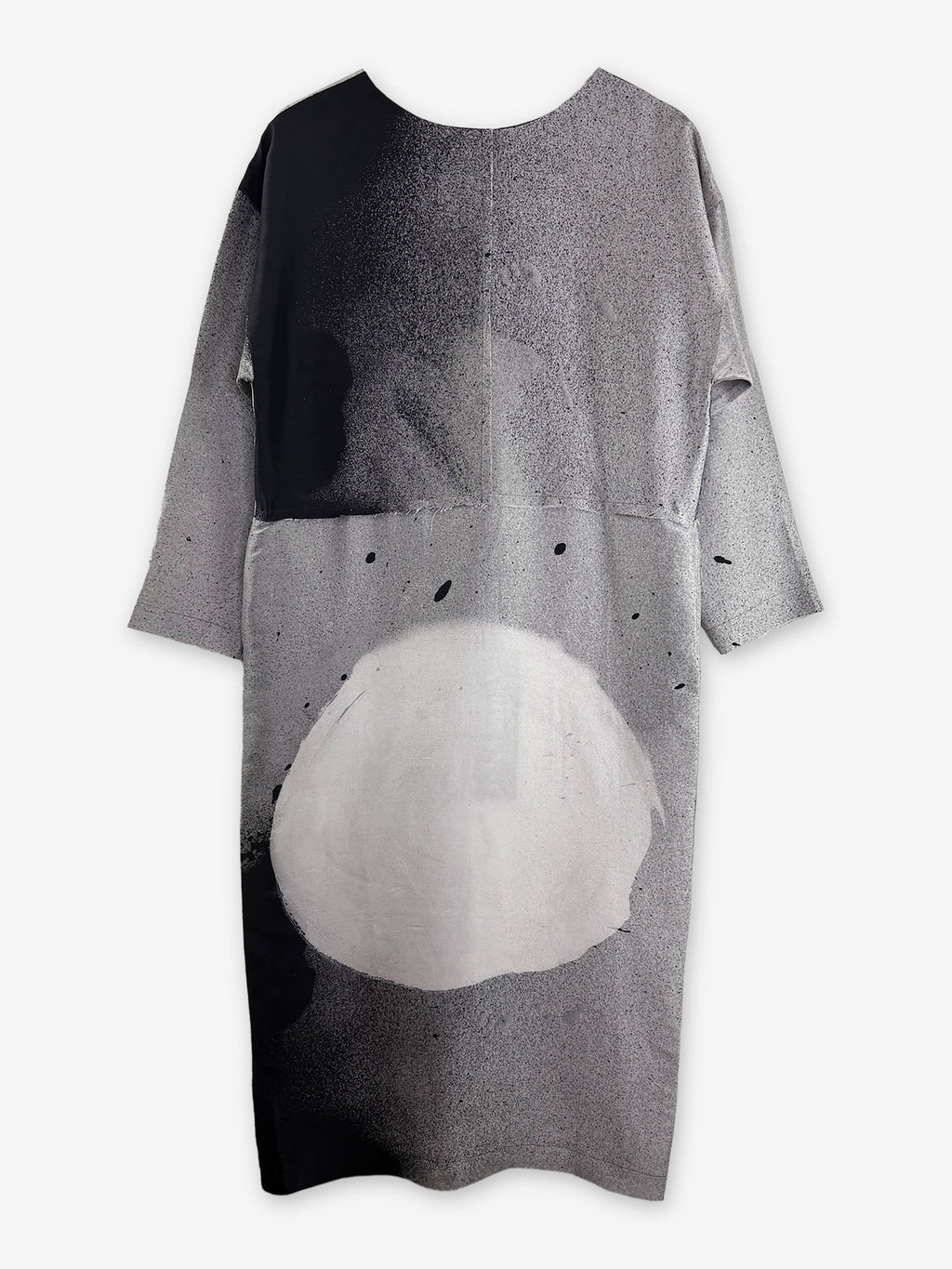 Silk luna column dress