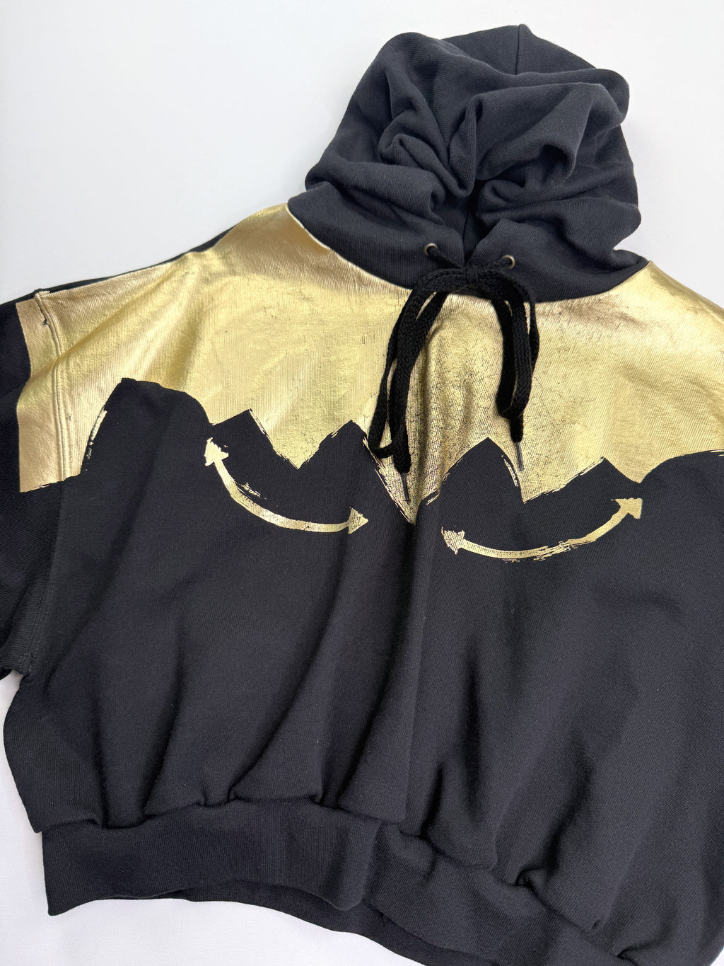 Western cropped hoody