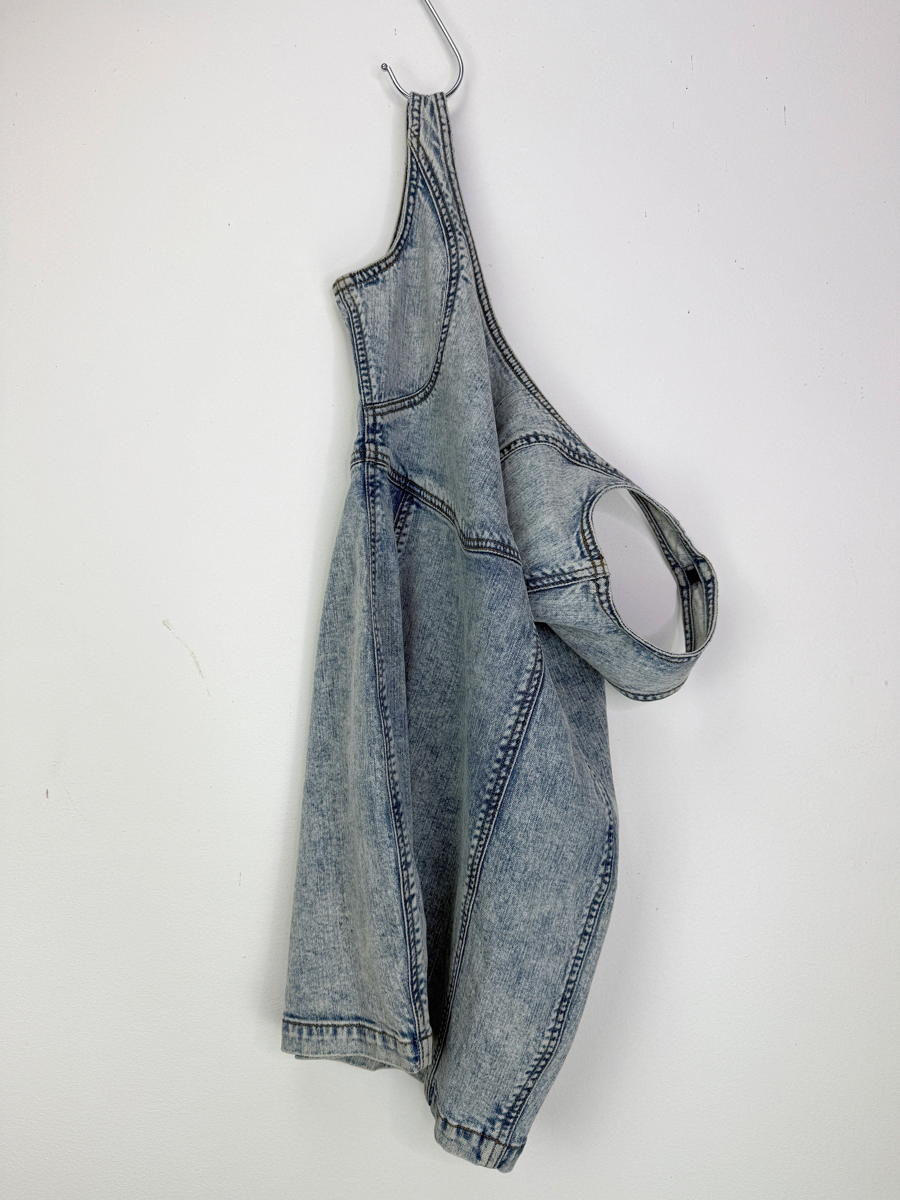 Eighties denim mini dress