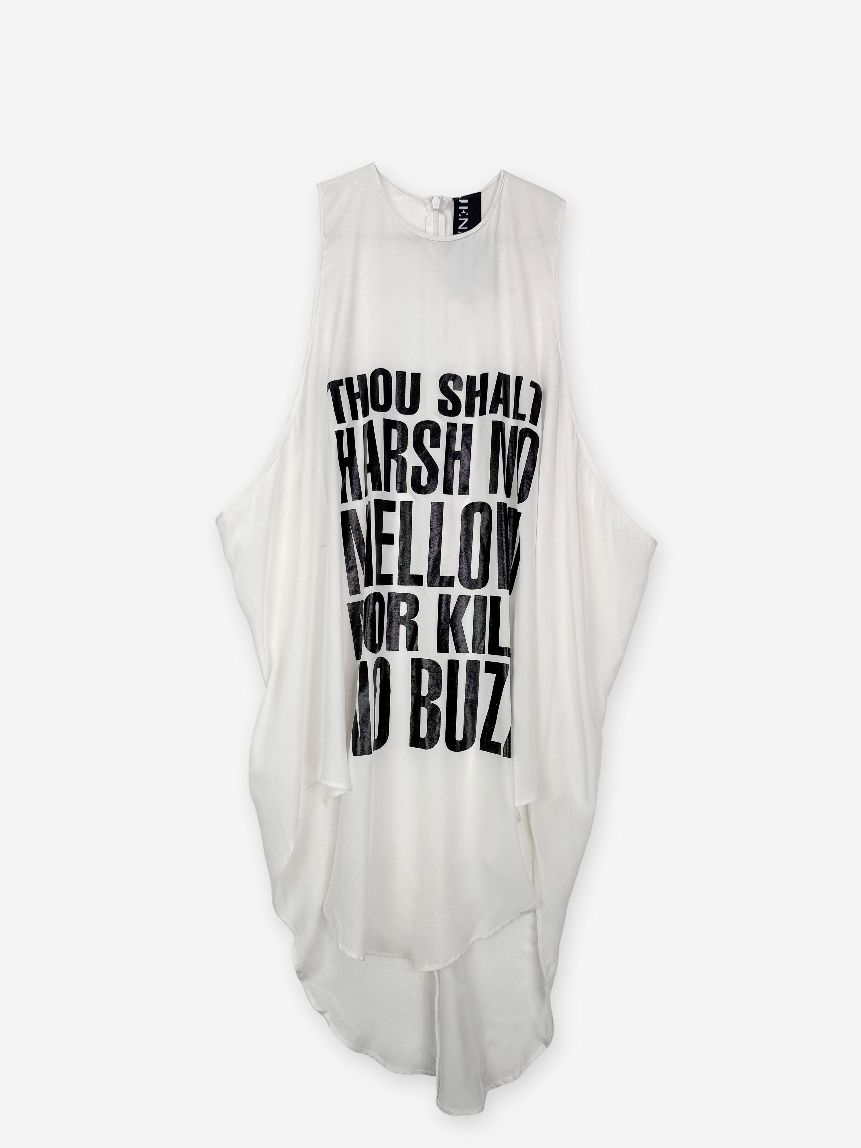 Harsh no mellow silk vest