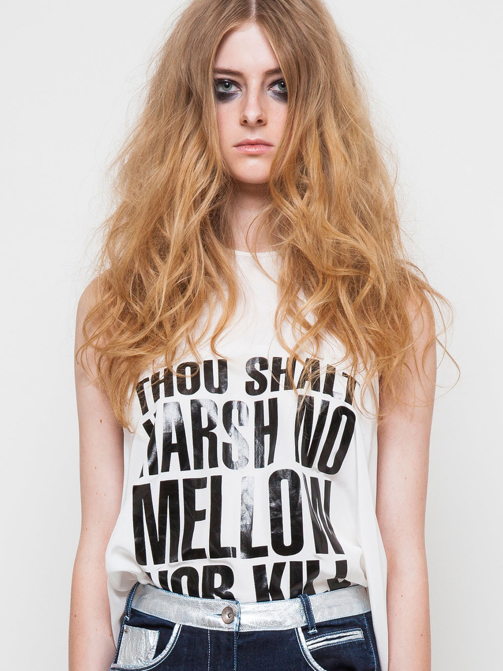 Harsh no mellow silk vest