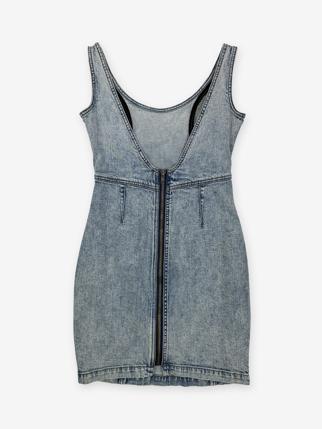 Eighties denim mini dress