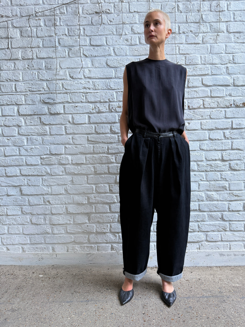 Ultimate denim balloon pant