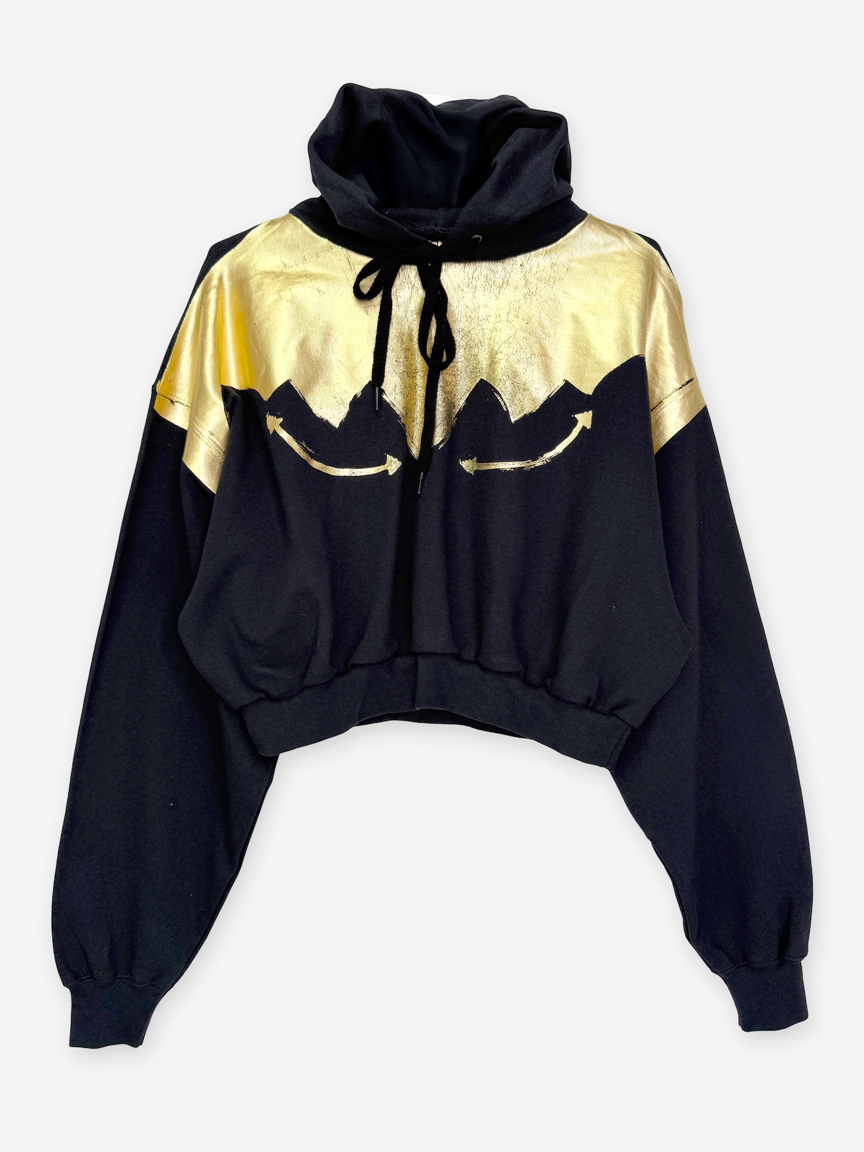 Western cropped hoody